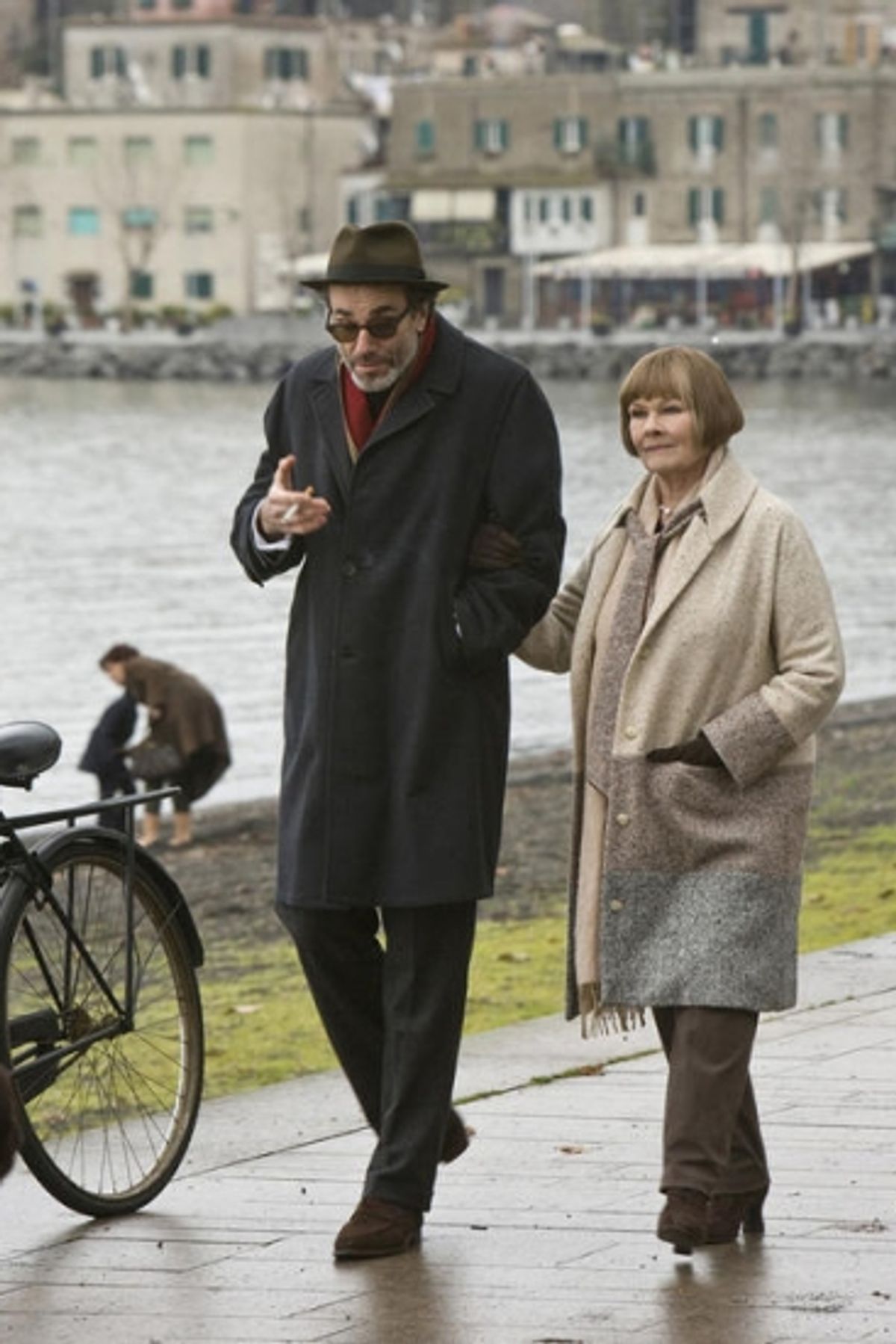 Daniel Day-Lewis and Judi Dench at 